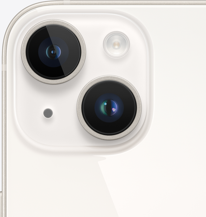 Apple iPhone 14 Plus A2886 17 cm (6.7") Dual SIM iOS 16 5G 128 GB Storage White Smartphone | MQ4Y3ZD/A Smartphone Apple