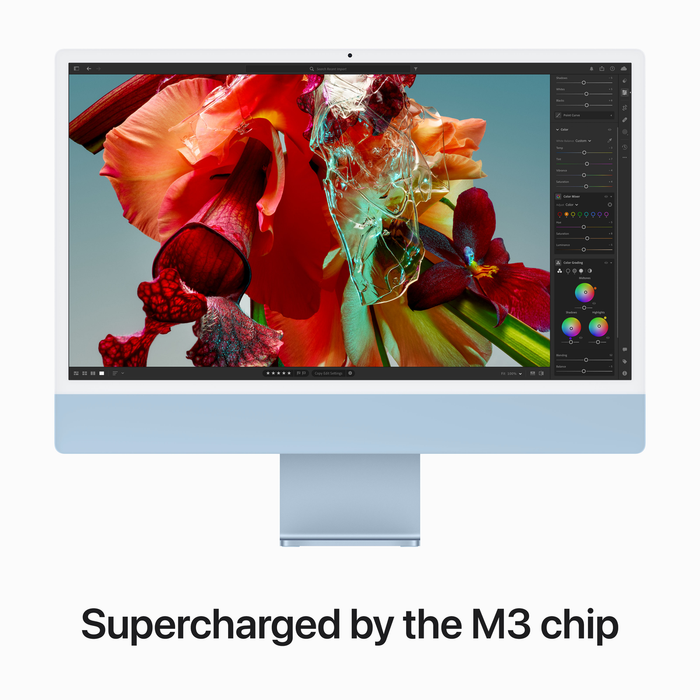 Apple iMac 24" M3 Chip 8 GB RAM 512 GB SSD macOS All-in-One Computer All-in-One PC Apple