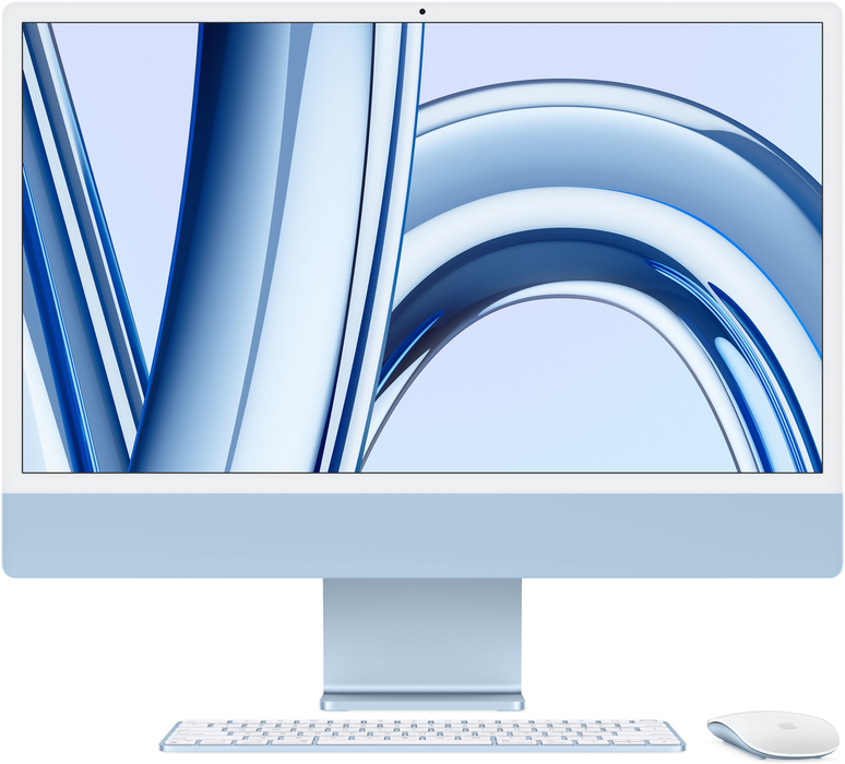 Apple iMac 24" M3 Chip 8 GB RAM 512 GB SSD macOS All-in-One Computer All-in-One PC Apple