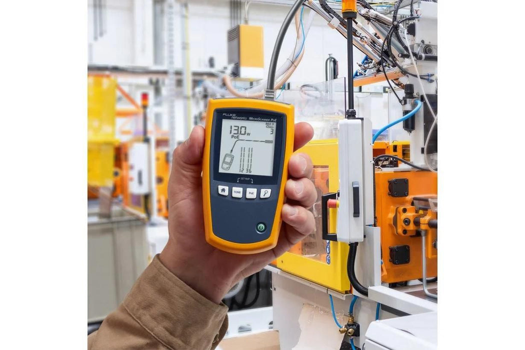 Fluke MicroScanner PoE Tester Kit | MS-POE-KIT Network Cable Tester Fluke