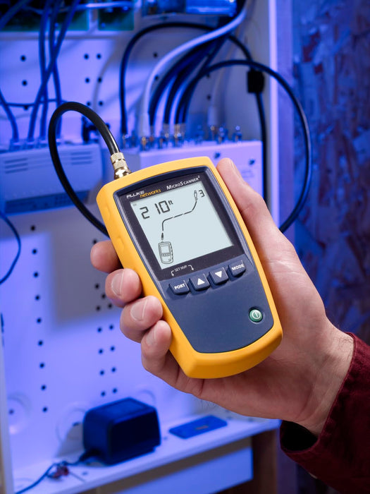 Fluke UTP/FTP/SSTP 460m LCD MicroScanner | MS2-100 Network Cable Tester Fluke