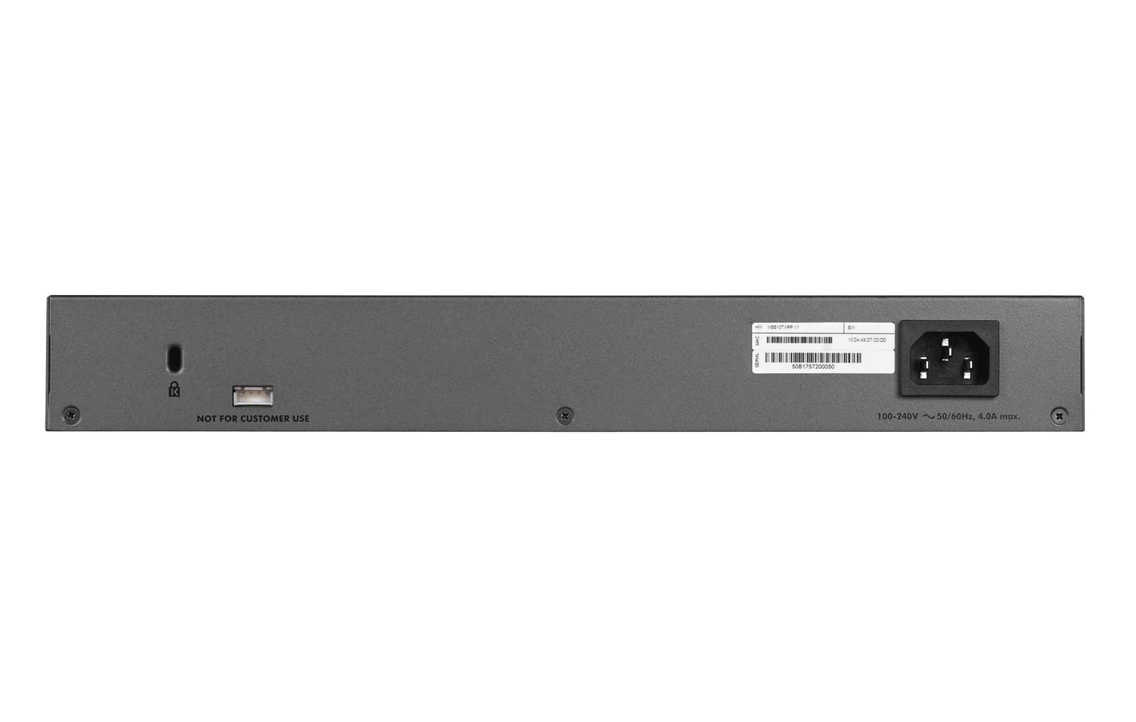 Netgear MS510TXPP-100EUS 8-Port Multi-Gigabit Ethernet PoE+ Smart Switch Network Switch Netgear
