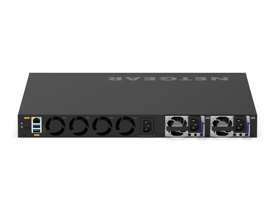 Netgear MSM4352-100NES 44x2.5G, 4x10G/Multi-gig PoE++ (194W base, up to 3,314W) and 4xSFP28 25G (MSM4352) Managed Switch