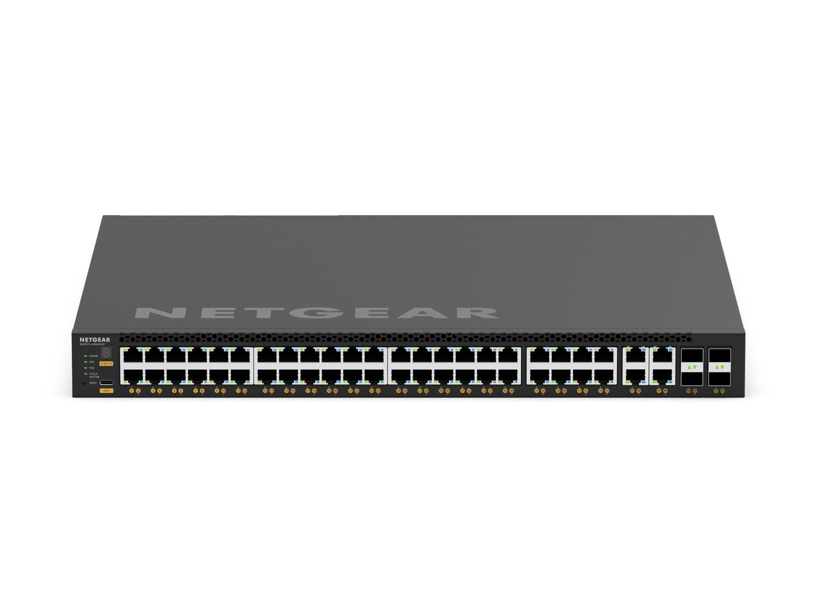 Netgear MSM4352-100NES 44x2.5G, 4x10G/Multi-gig PoE++ and 4xSFP28 25G Managed Switch Network Switch Netgear