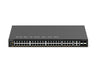 Netgear MSM4352-100NES 44x2.5G, 4x10G/Multi-gig PoE++ and 4xSFP28 25G Managed Switch
