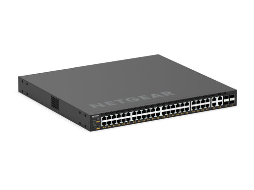 Netgear MSM4352-100NES 44x2.5G, 4x10G/Multi-gig PoE++ (194W base, up to 3,314W) and 4xSFP28 25G (MSM4352) Managed Switch