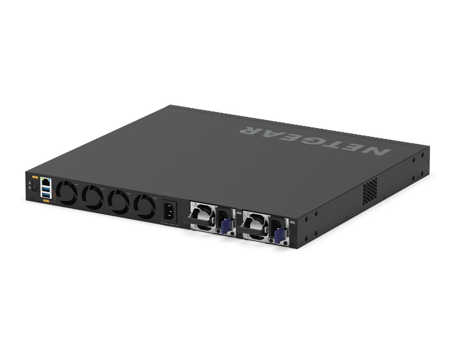 Netgear MSM4352-100NES 44x2.5G, 4x10G/Multi-gig PoE++ (194W base, up to 3,314W) and 4xSFP28 25G (MSM4352) Managed Switch