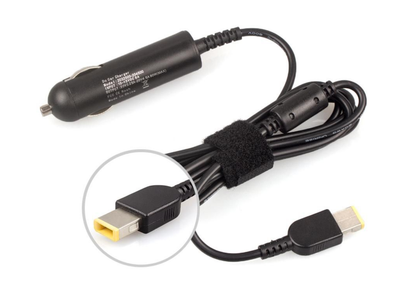 CoreParts 90W Lenovo Car Charger 20V 4.5A Square Tip Adapter Power Adapters & Inverters CoreParts