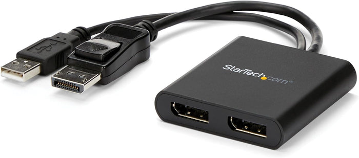 Startech Dual-Monitor DisplayPort 1.2 Splitter | MSTDP122DP Splitter Startech