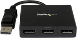 Startech 3-Port DisplayPort 1.2 Splitter | MSTDP123DP