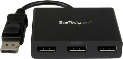 Startech 3-Port DisplayPort 1.2 Splitter | MSTDP123DP Video Splitter Startech
