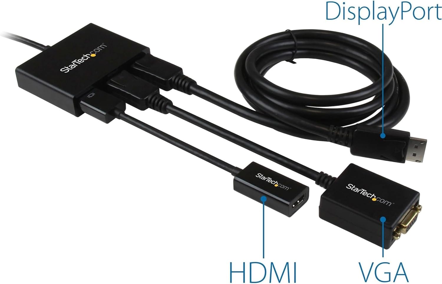 Startech 3-Port DisplayPort 1.2 Splitter | MSTDP123DP Splitter Startech