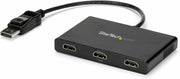 Startech 3-Port Multi Monitor Adapter - DisplayPort 1.2 to 3x HDMI MST Hub | MSTDP123HD Splitter Startech