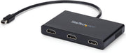 Startech 3-Port Multi Monitor Adapter - Mini DisplayPort to HDMI MST Hub | MSTMDP123HD Splitter Startech