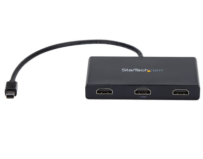 Startech 3-Port Multi Monitor Adapter - Mini DisplayPort to HDMI MST Hub | MSTMDP123HD Splitter Startech