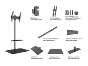 Multibrackets M Single Pole 1.5m Floor Stand For 32"-65" Screens | 7340234811946