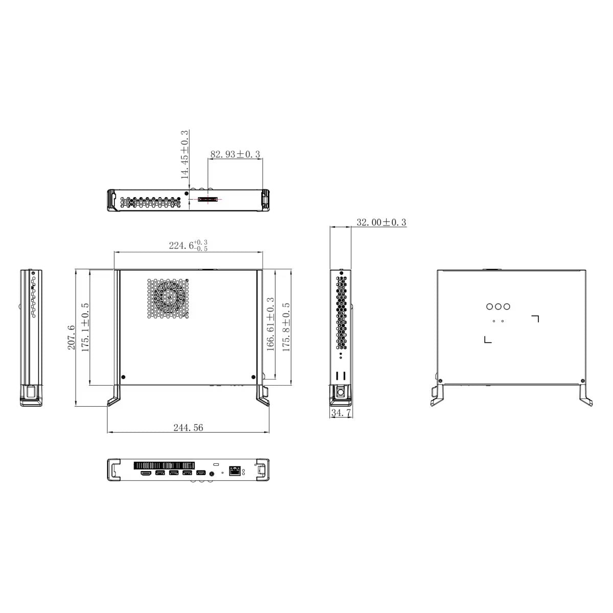 MAXHUB Core i5 8 GB RAM 128 GB SSD Single Board Computer Module | MT61N-I5 Mini PC MAXHUB