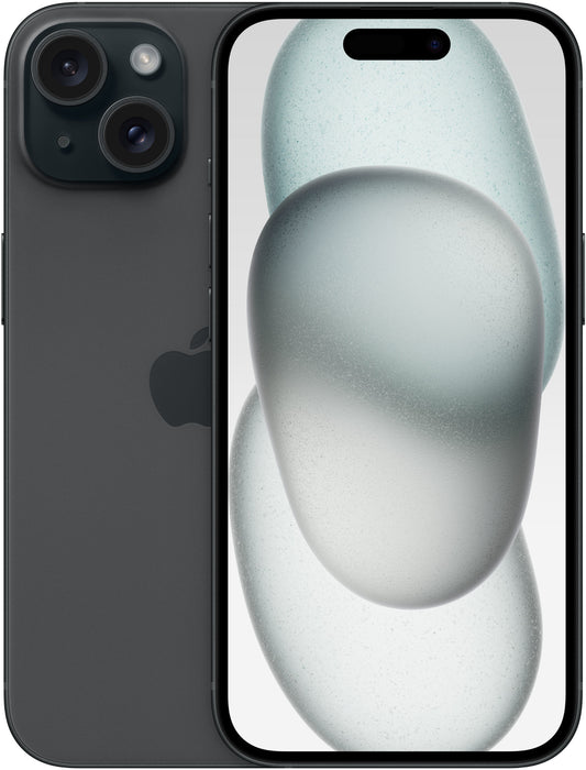 Apple iPhone 15 15.5 cm (6.1") Dual SIM iOS 17 5G USB Type-C 6 GB RAM 512 GB Storage Black Smartphone | MTPC3ZD/A Smartphone Apple