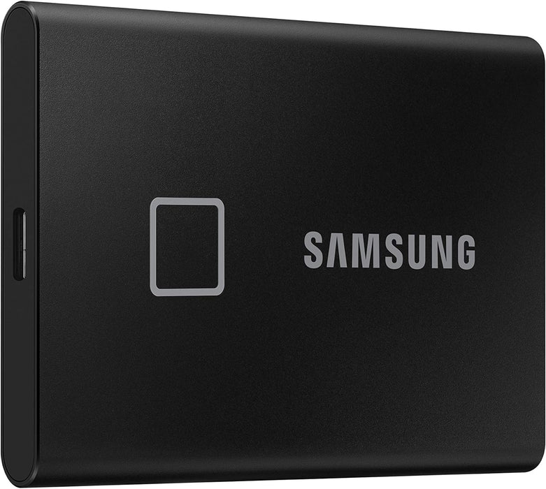 Samsung T7 Touch Black 500GB Portable Solid State Drive | MU-PC500K/WW