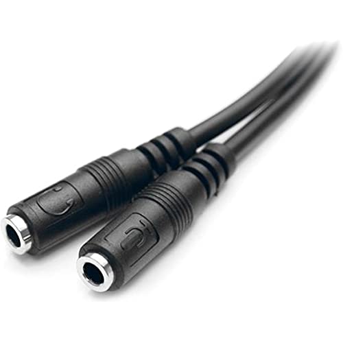 Startech Headset Adapter for Headsets With Separate Headphone / Microphone Plugs | MUYHSMFF Splitter Startech