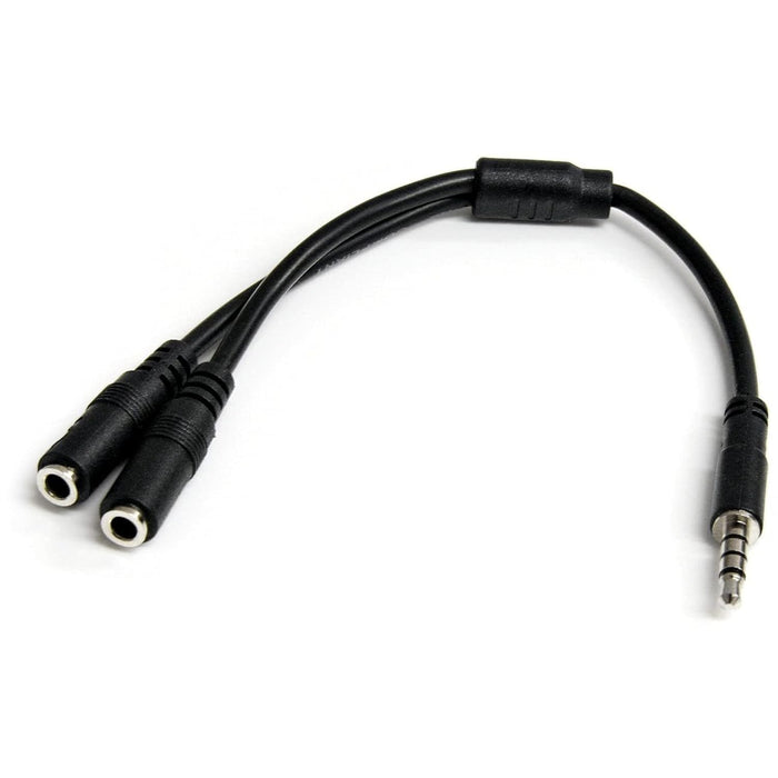 Startech Headset Adapter for Headsets With Separate Headphone / Microphone Plugs | MUYHSMFF Splitter Startech
