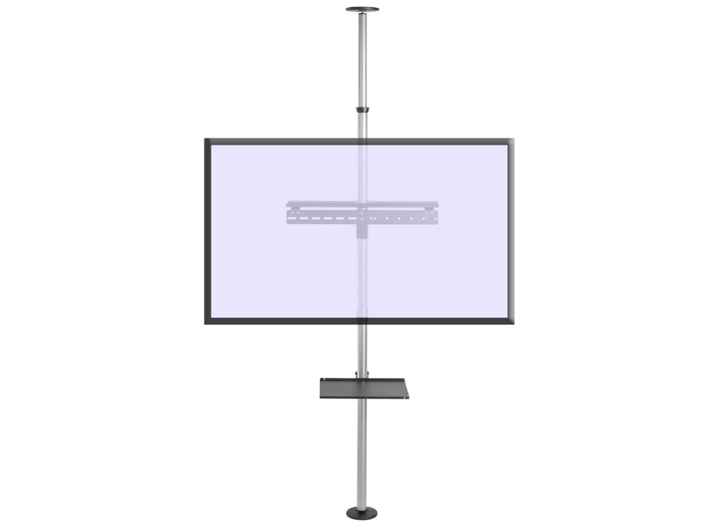 Moove Adjustable Floor To Ceiling TV Mount For 43"-75" LCD/LED Screens Floor to Ceiling Display Mount Moove AVMounts