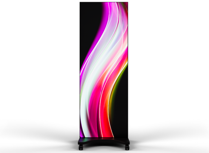 Moove 65" Free Standing LED Poster 1.8mm Pitch Freestanding Digital Signage Display ScreenMoove