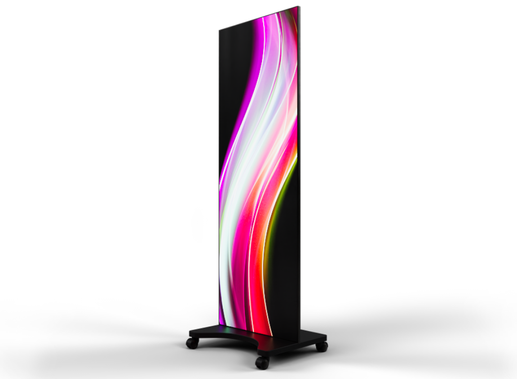 Moove 65" Free Standing LED Poster 2.5mm Pitch Freestanding Digital Signage Display ScreenMoove