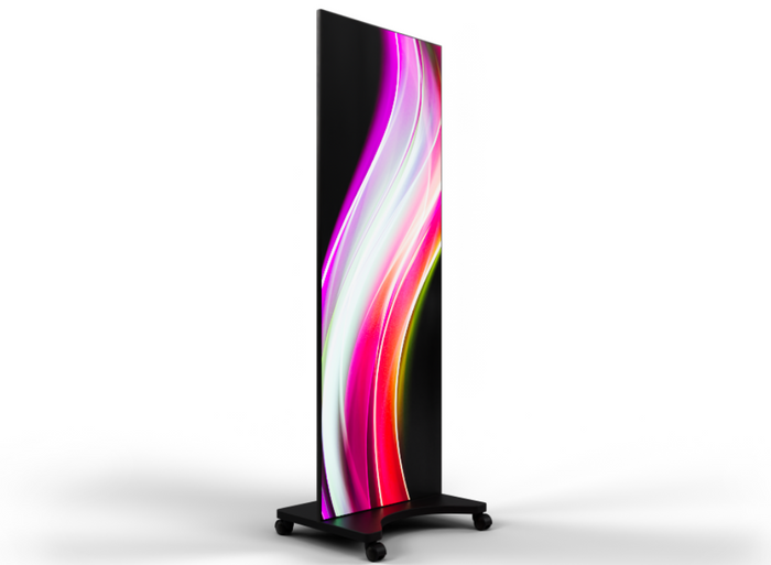 Moove 65" Free Standing LED Poster 1.8mm Pitch Freestanding Digital Signage Display ScreenMoove