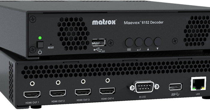 Matrox Maevex 6152 Decoder | MVX-D6152-4 Video Decoder Matrox