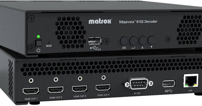 Matrox Maevex 6152 Decoder | MVX-D6152-4 Decoder Matrox