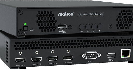 Matrox Maevex 6152 Decoder | MVX-D6152-4 Decoder Matrox