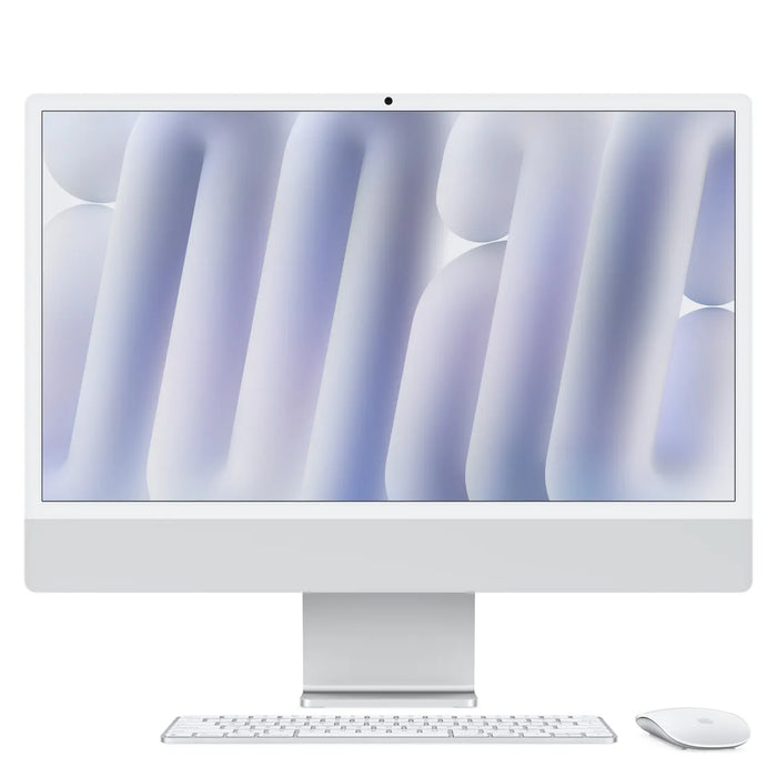 Apple iMac 24" M4 Chip 16 GB Ram 256 GB SSD MacOS Silver All-in-One Computer All-in-One PC Apple