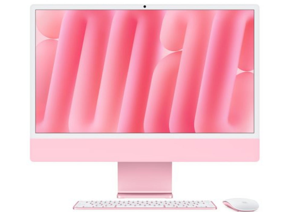 Apple iMac with Retina 4.5K Display Pink 24" M4 Chip 24 GB Ram 512 GB SSD All-in-One PC All-in-One PC Apple