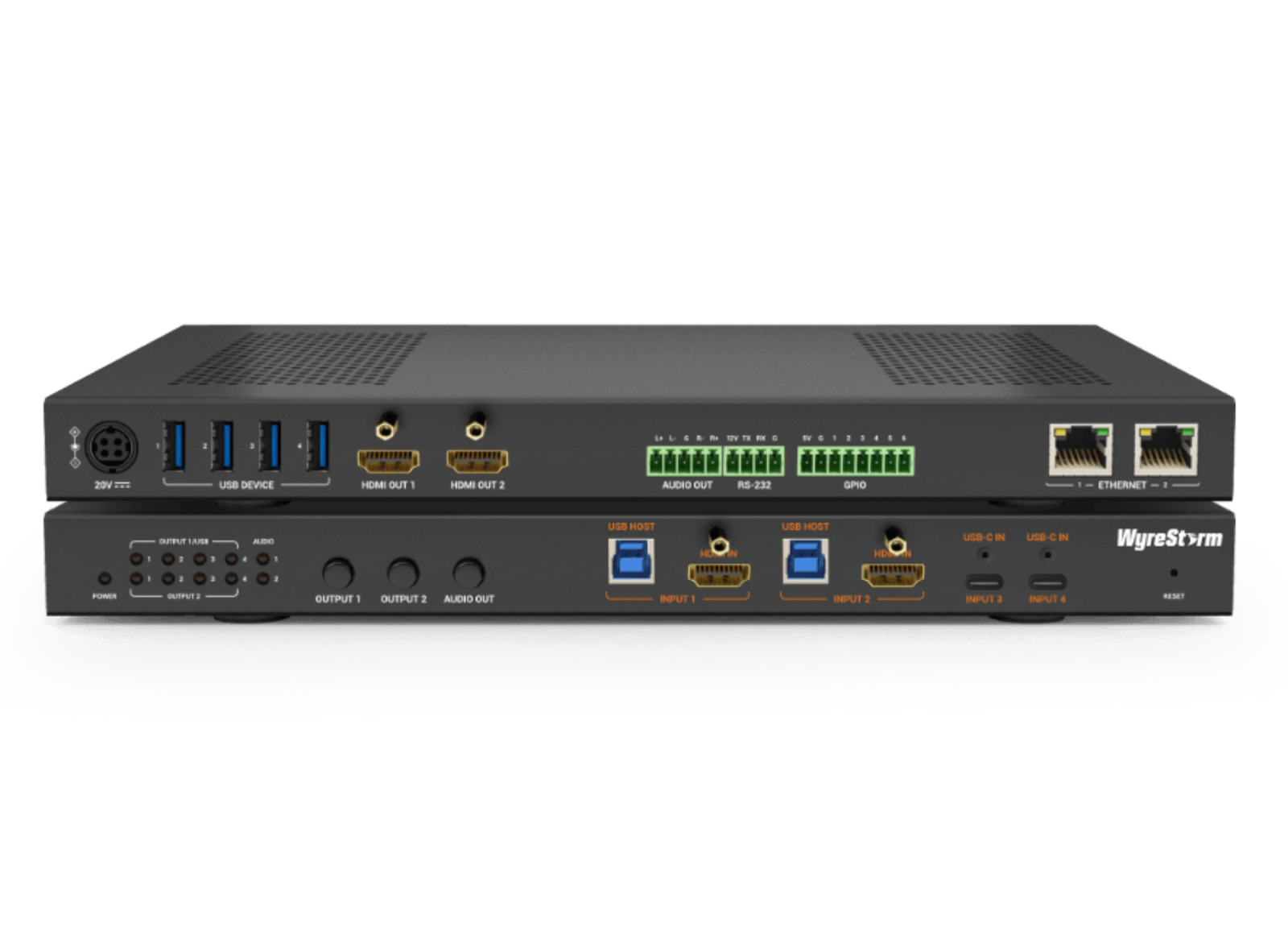 WyreStorm 4×2 Multi-Input Conference Room Switcher | MX-0402-MST Matrix Switcher WyreStorm