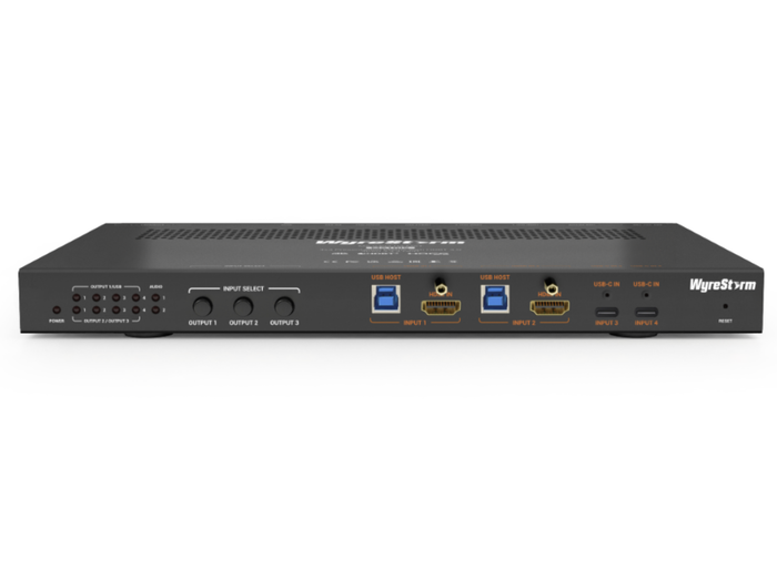 WyreStorm MX-0403-H3-MST 4×3 Multi-Input Conference Room Switcher Video Switch WyreStorm