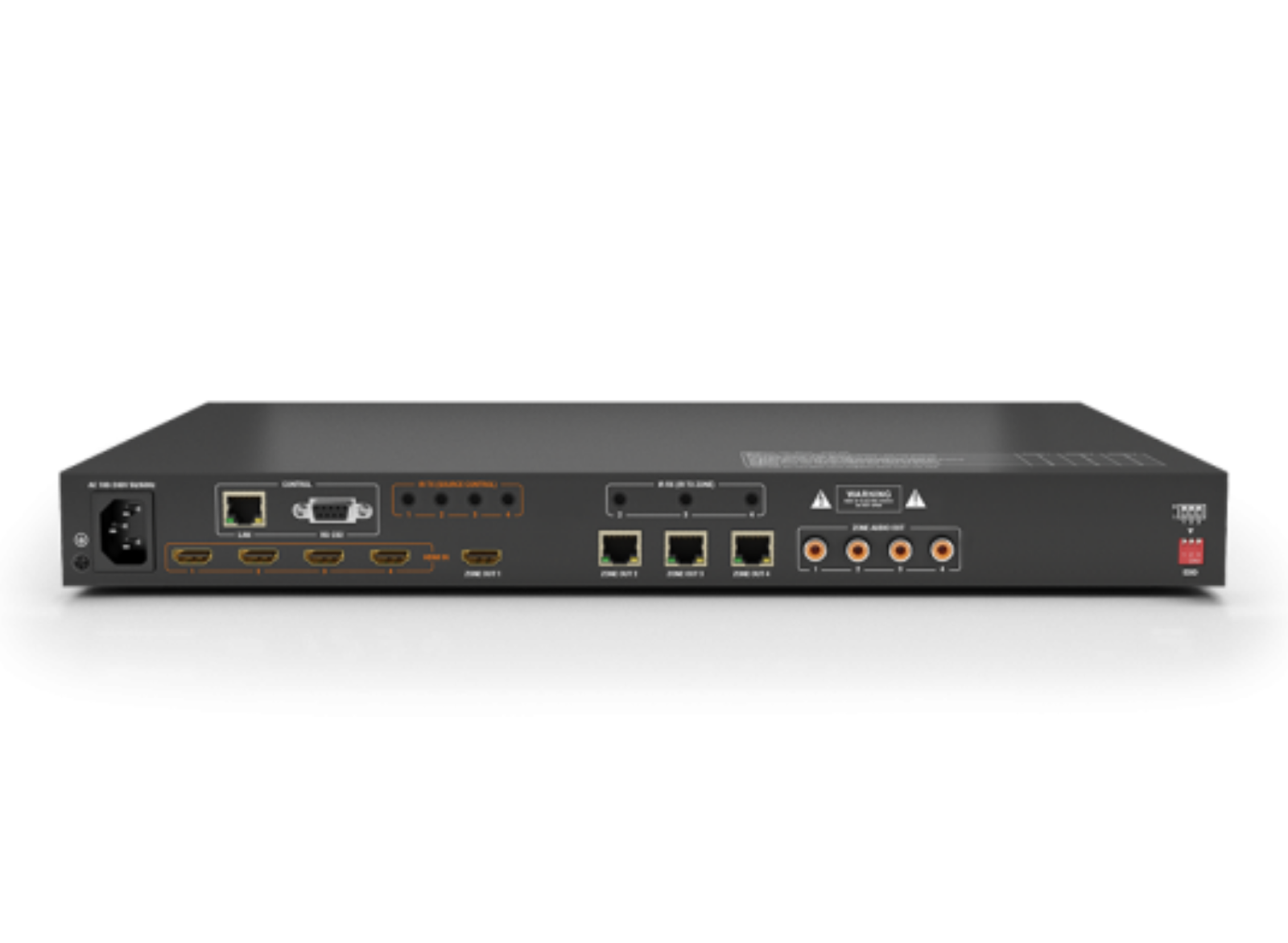 WyreStorm 4K 4×4 HDBaseT Matrix with Receiver | MX-0404-KIT Video Switch WyreStorm