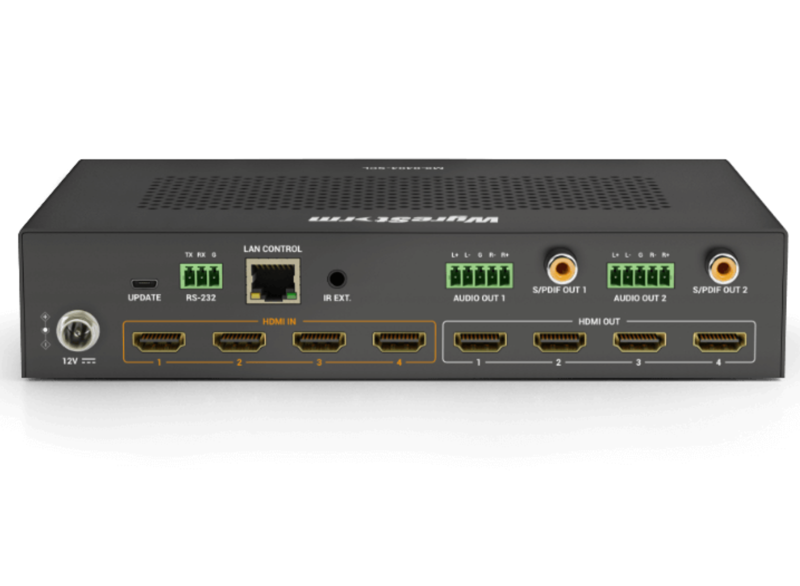 WyreStorm MX-0404-SCL 4K HDR 4×4 Pure HDMI Seamless Matrix Matrix Switcher WyreStorm