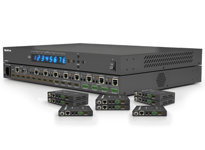 WyreStorm 8×8 4K UHD HDBaseT™ Matrix Kit | MX-0808-KIT-V2 Matrix WyreStorm