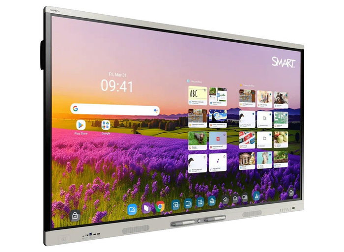 SMART Board MX255 (V5) 55” 4K Ultra HD Android 13 Interactive Display With iQ | MX255-V5-5A Interactive Touchscreen Display Smart