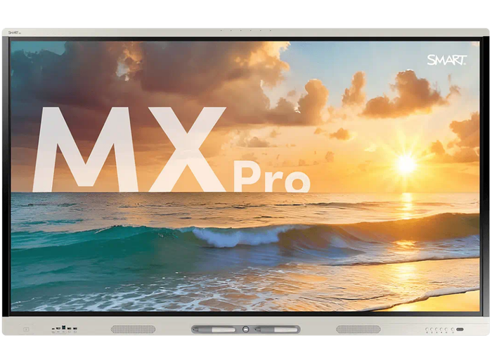 Smart Board MX255-V5-PW-5A 55" 4K UHD Pro Series Interactive Display Interactive Touchscreen Display Smart