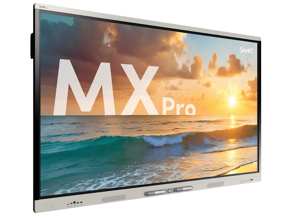 Smart Board MX255-V5-PW-5A 55" 4K UHD Pro Series Interactive Display Interactive Touchscreen Display Smart