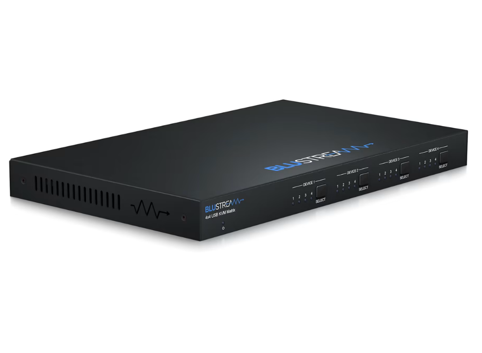 BluStream MX44KVM 4x4 USB KVM Matrix