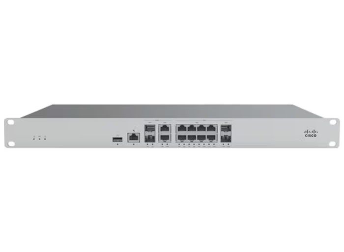 Cisco Meraki MX85 Network Security/Firewall Appliance - 10 Port - 1000Base-T - Gigabit Ethernet | MX85-HW Network Firewall Cisco