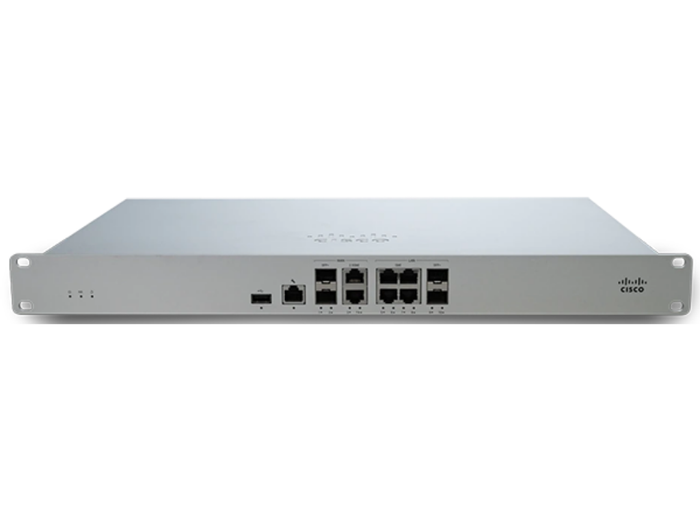 Cisco Meraki Network Security/Firewall Appliance - 6 Port - 2.5GBase-T - 10 Gigabit Ethernet | MX95-HW Network Firewall Cisco
