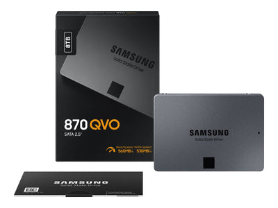Samsung 870 QVO 8TB 2.5" Internal Solid State Drive - MZ-77Q8T0BW Internal Solid State Drive Samsung