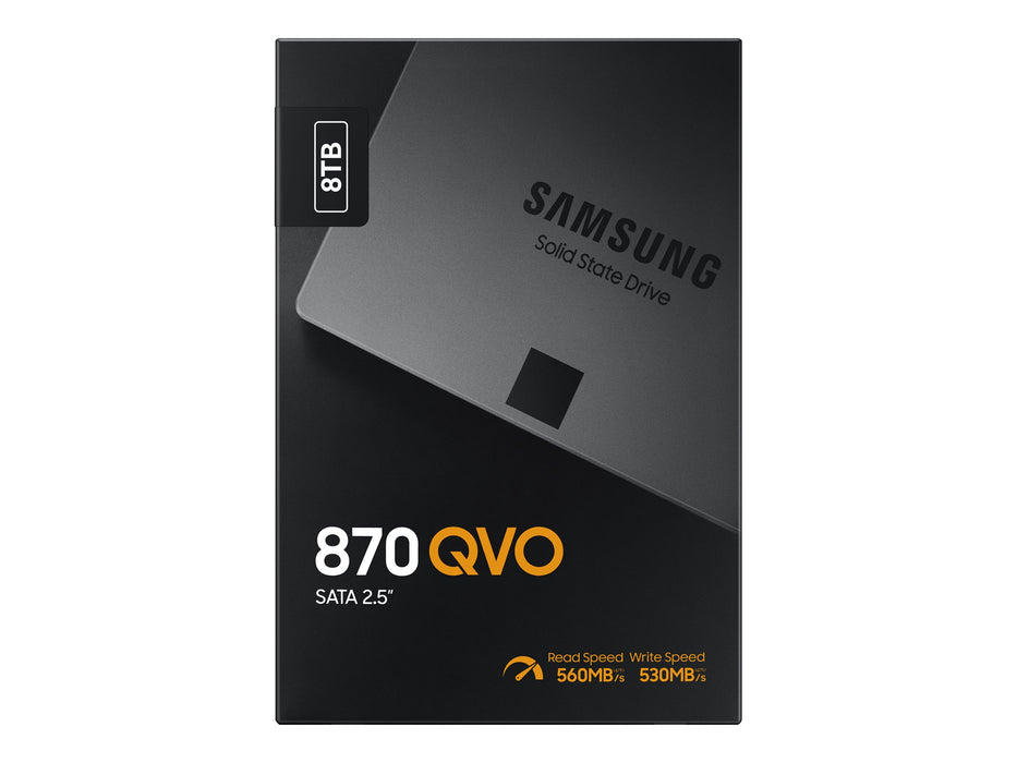 Samsung 870 QVO 8TB 2.5" Internal Solid State Drive - MZ-77Q8T0BW