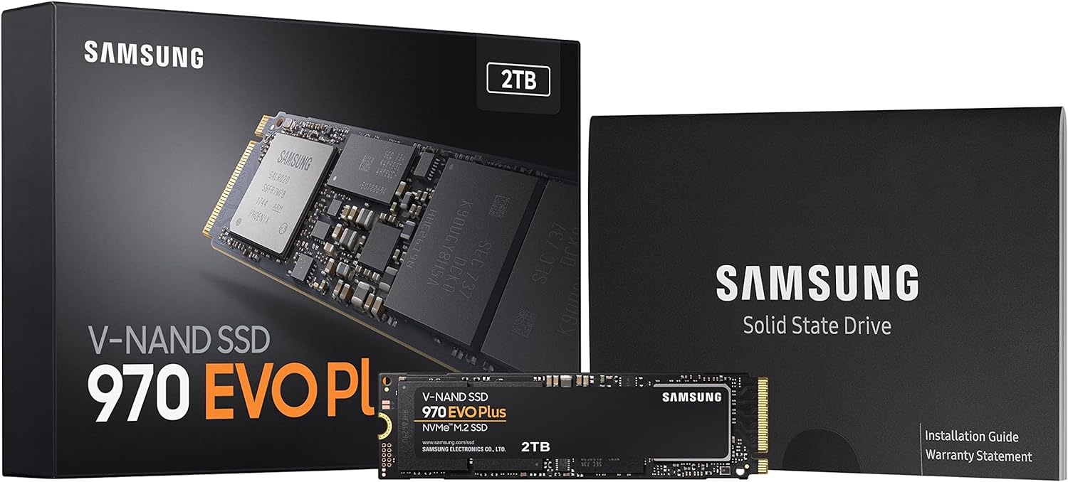 Samsung 970 Evo Plus 2TB NVMe M.2 Internal Solid State Drive - MZ-V7S2T0BW