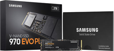 Samsung 970 Evo Plus 2TB NVMe M.2 Internal Solid State Drive - MZ-V7S2T0BW Internal Solid State Drive Samsung