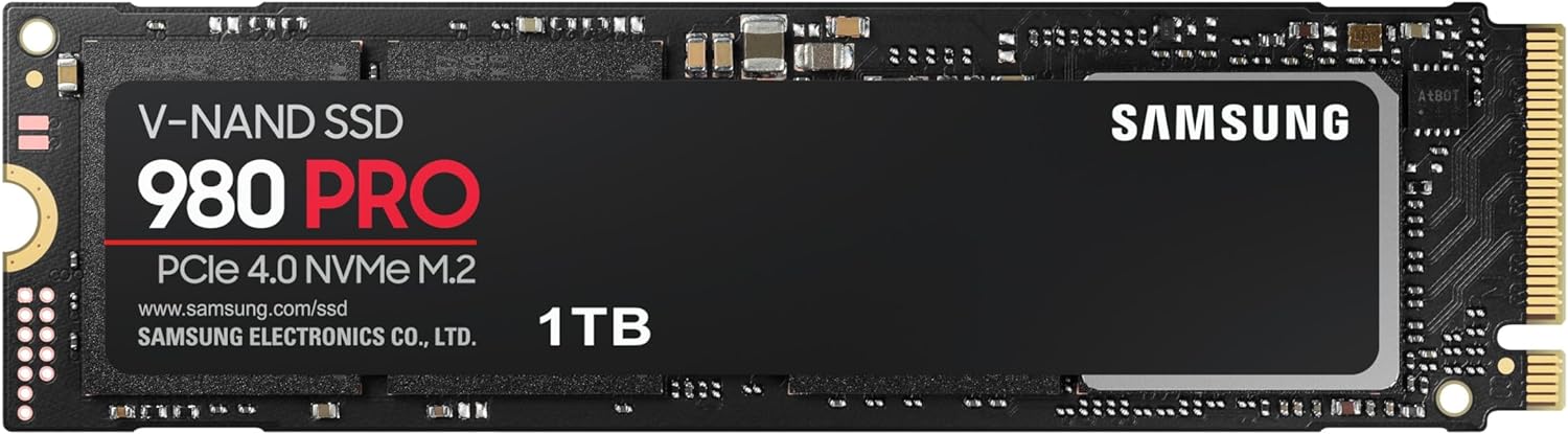 Samsung 980 PRO M.2 1 TB PCI Express 4.0 NVMe V-NAND MLC SSD | MZ-V8P1T0BW